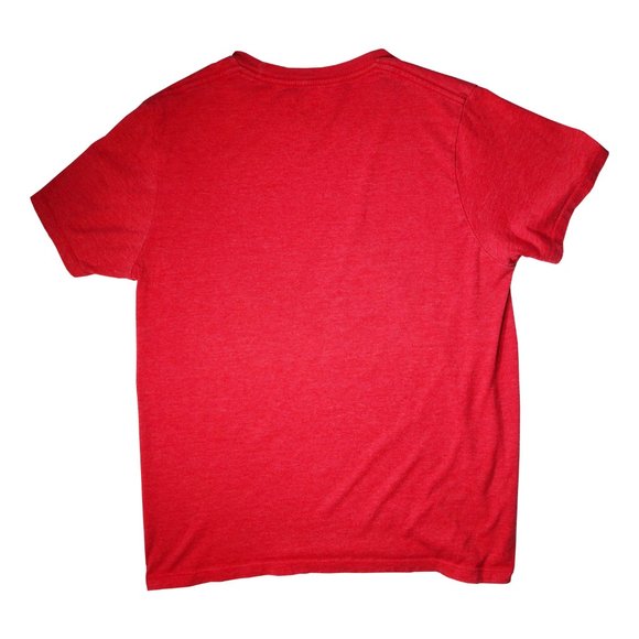 Shazam Red T-shirt, Unisex Size Small, Old Navy, Classic, Distressed Style - Picture 4 of 4